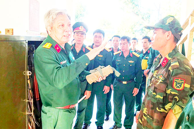 Bộ Chỉ huy Quân sự tỉnh: thực hiện tốt việc quản lý vũ khí, trang bị kỹ thuật