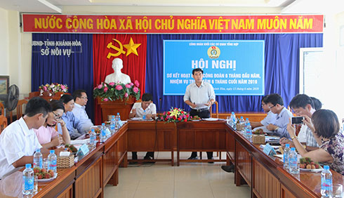 Ông Nguyễn Thanh Phong phát biểu. 