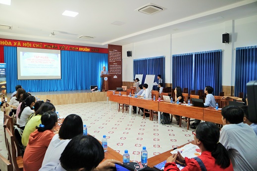 Tập huấn phương pháp viết đề cương dự án để xin tài trợ quốc tế