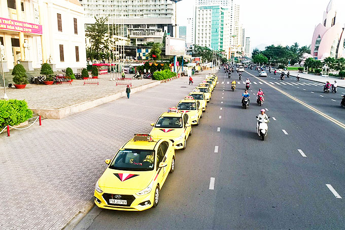 Dịch vụ taxi - hoạt động thế mạnh của công ty.