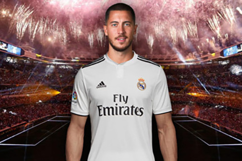 Eden Hazard, bom tấn đáng chú ý nhất của Real Madrid trong kỳ chuyển nhượng Hè 2019.