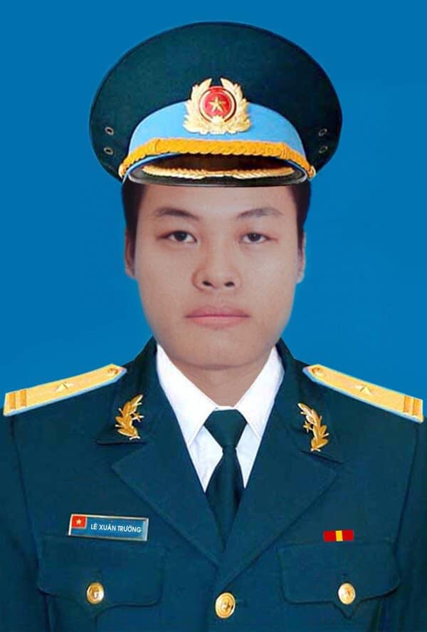 Thiếu tá Lê Xuân Trường.