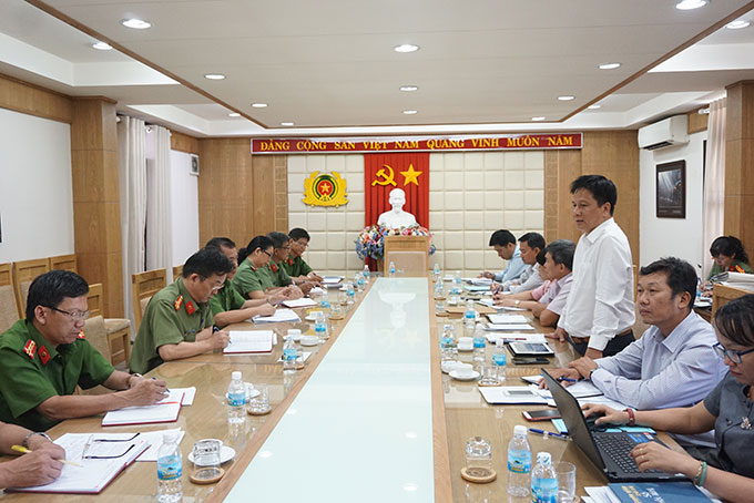 Giám sát việc thực hiện Chỉ thị số 05 tại Đảng ủy Công an tỉnh