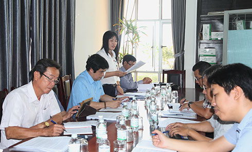 Giám sát công tác lãnh đạo phòng, chống tham nhũng tại Sở Kế hoạch và Đầu tư