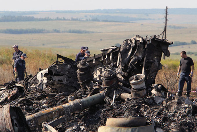 Vụ rơi máy bay MH17: Phát lệnh truy nã quốc tế 4 nghi phạm