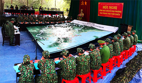 Diễn tập khu vực phòng thủ ở Ninh Hòa: Đảm bảo chặt chẽ, an toàn