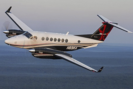 Một máy bay hai động cơ King Air. Ảnh: Wikipedia