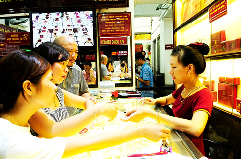 Giá vàng lập mốc mới