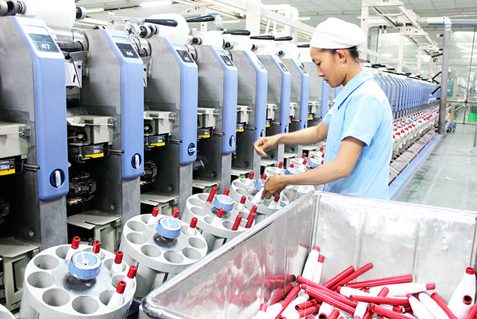 Production at Nha Trang Textile Joint Stock Company