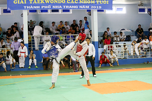 Giải Taekwondo các nhóm tuổi TP. Nha Trang: Hơn 130 vận động viên tranh tài
