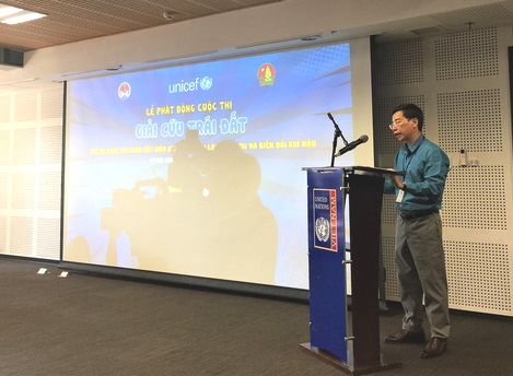 Phát động cuộc thi trẻ em vẽ tranh về biến đổi khí hậu, đẩy lùi thiên tai