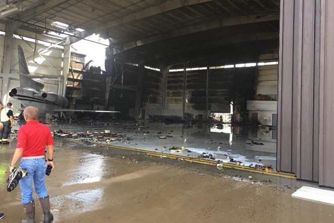 Hiện trường vụ tai nạn. Ảnh: Twitter