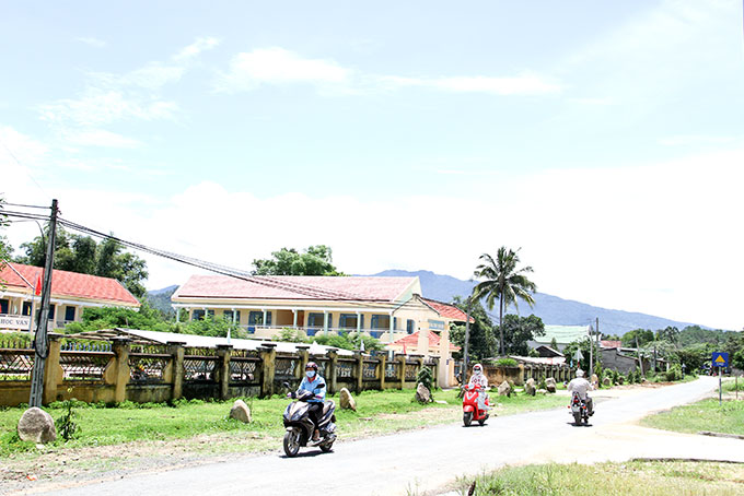 Một góc xã Sơn Bình.