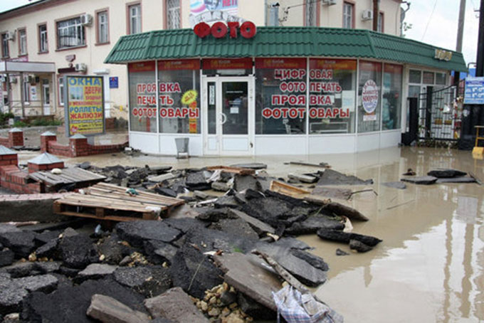 Hàng trăm người bị thương trong đợt lũ kinh hoàng tại Nga (Ảnh minh họa: KT)