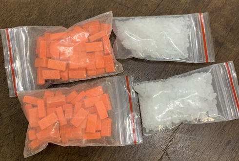 Tang vật vụ án.