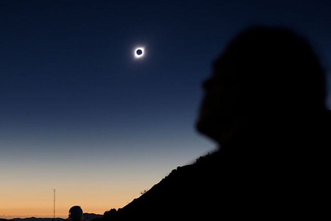 Chile đón hiện tượng nhật thực toàn phần duy nhất trong năm