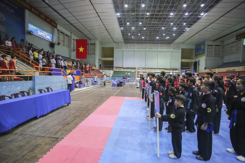 Scene of opening ceremony