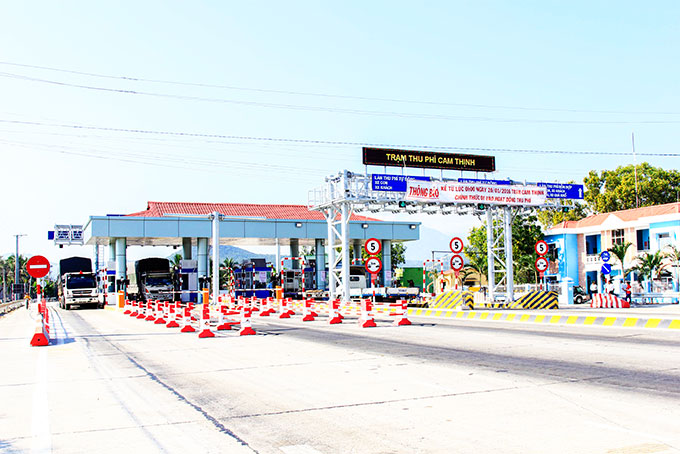 Trạm BOT Cam Thịnh sẽ dừng thu phí từ ngày 10-7.