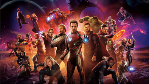 Phim  "Avengers Endgame " được chiếu tại Việt Nam vào cuối tháng 4-2019 đã tạo cơn sốt trên thị trường phim giải trí.
