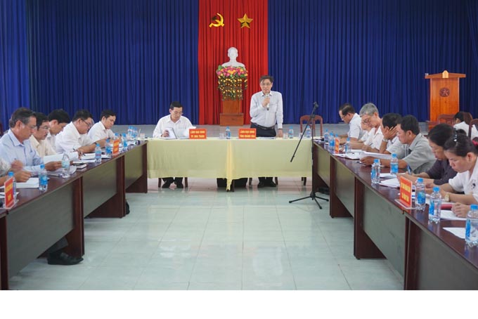 Xã Vĩnh Thái cần tăng cường công tác quản lý đất đai và trật tự xây dựng