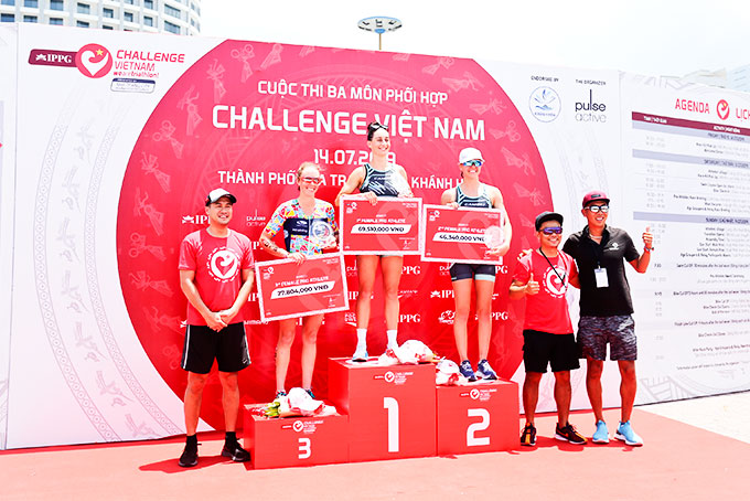 Cuộc thi ba môn phối hợp Challenge Việt Nam lần thứ 2: 2 vận động viên nam, nữ người Úc giành giải nhất