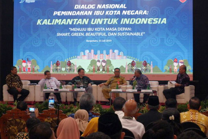 Đối thoại chuyển đổi thủ đô của Indonesia sang Kalimantan. Ảnh: Kompas