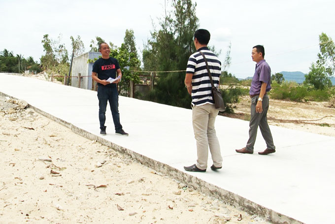Đất dự án Villa In Central Resort được rao bán trên mạng  thực chất là đất của ông Huỳnh Phước Sơn.