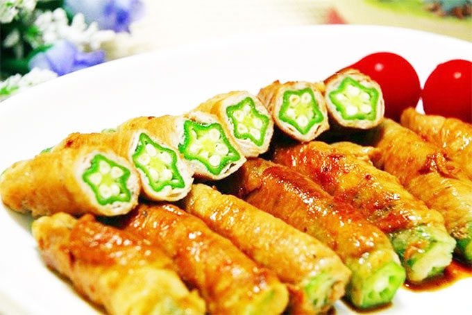 Đậu bắp chiên bơ