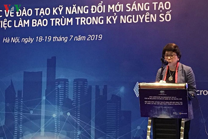 Giám đốc điều hành Ban Thư ký APEC, bà Rebecca Sta Maria.