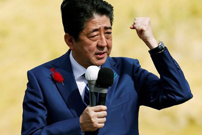 Thủ tướng Nhật Bản Shinzo Abe. (Ảnh: Reuters)
