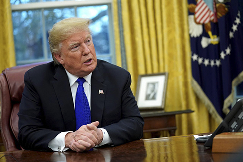 Tổng thống Mỹ Donald Trump. Ảnh: Reuters