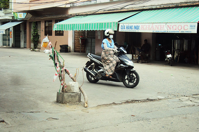 "Bẫy" trên đường