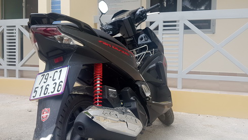 Xe tay ga được Võ sử dụng trong loạt  