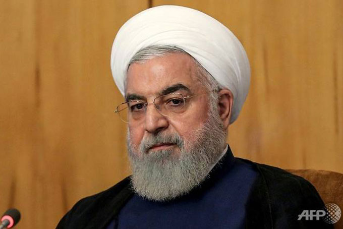 Tổng thống Iran Hassan Rouhani. Ảnh: AFP