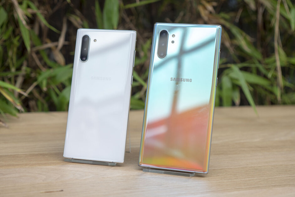 Thiết kế camera sau của Galaxy Note 10 và Galaxy Note 10