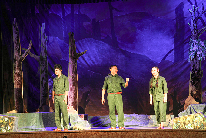 Công diễn vở dân ca kịch Điều không thể mất