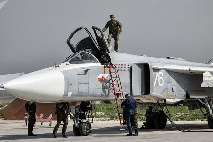 Căn cứ Hmeymim ở Syria. Ảnh: Sputnik