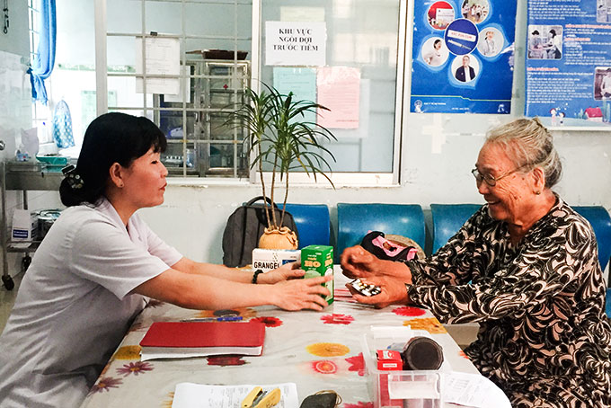 Tuyến y tế cơ sở ở Cam Lâm: Quản lý tốt bệnh không lây nhiễm