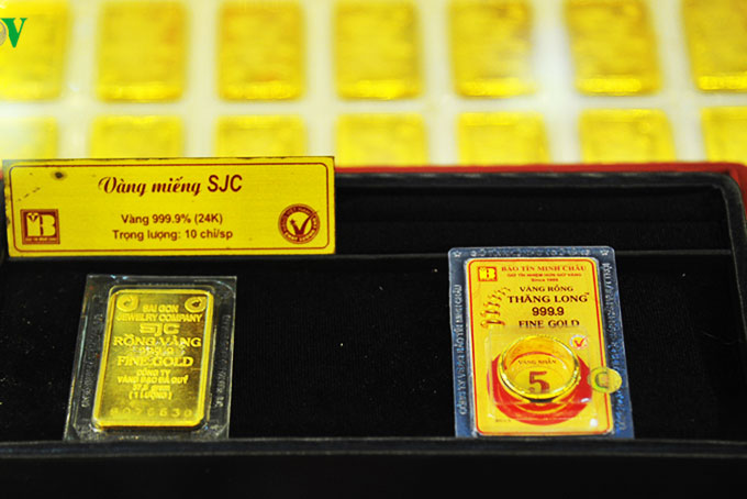 Giá vàng SJC tăng vượt ngưỡng 42 triệu đồng/lượng