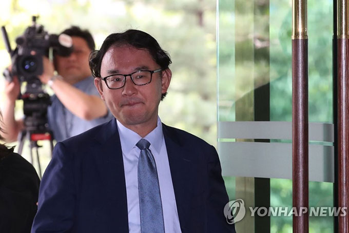 Ông Tomofumi Nishinaga, phụ trách các vấn đề kinh tế tại Đại sứ quán Nhật Bản. Ảnh: Yonhap.