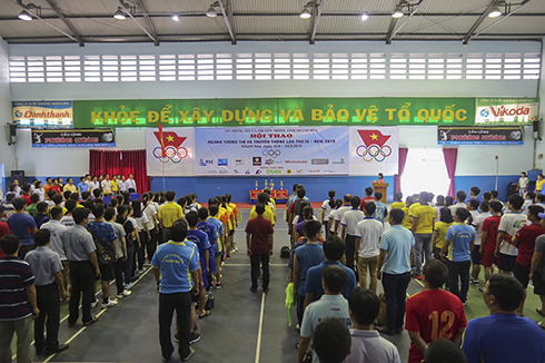 Hơn 250 vận động viên tham gia tranh tài Hội thao Ngành Thông tin và Truyền thông lần 9