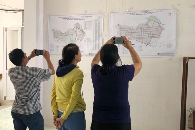 Quy hoạch khu vực bố trí tái định cư xã Vĩnh Trung và xã Vĩnh Thái: Lấy ý kiến cộng đồng dân cư