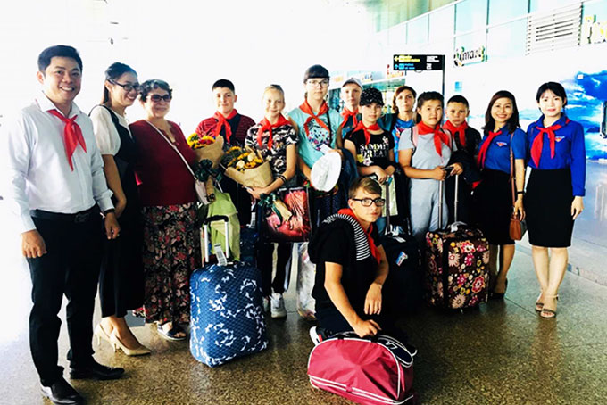 Đoàn đại biểu thiếu niên tỉnh Irkutsk - Liên bang Nga: Thăm và giao lưu tại Khánh Hòa