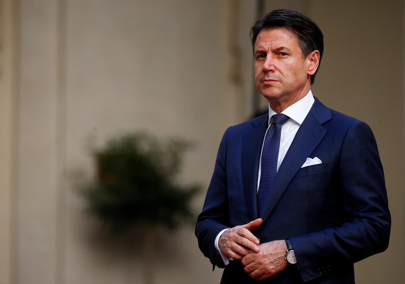 Ông Giuseppe Conte. Ảnh: Reuters