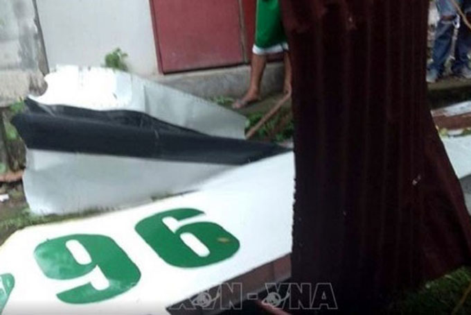 Hiện trường vụ tai nạn. Ảnh: PEA/TTXVN