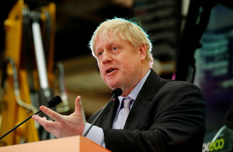 Thủ tướng Anh Boris Johnson. Ảnh: Reuters