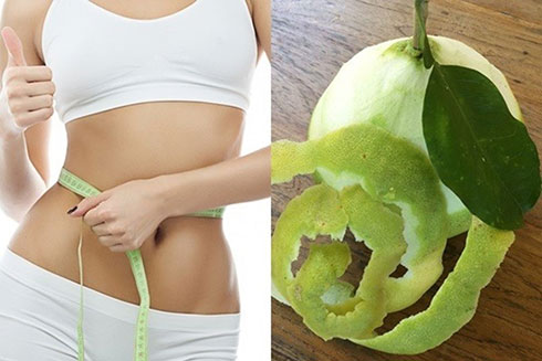 Xóa tan nỗi lo cân nặng, mỡ thừa với vỏ bưởi