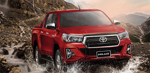 Toyota Hilux thêm phiên bản giá rẻ 622 triệu tại Việt Nam. 