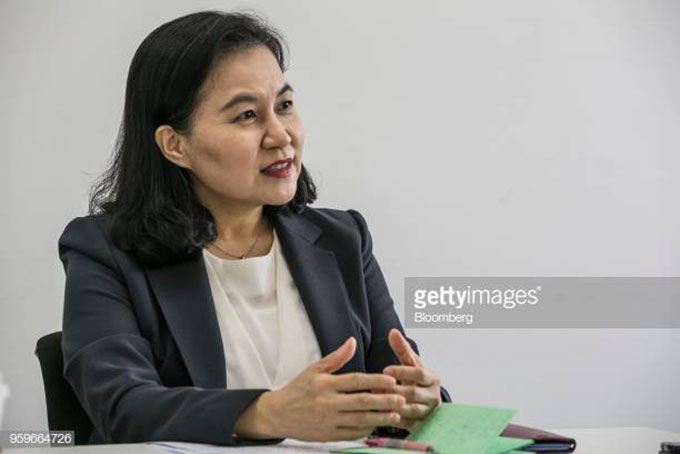  Bộ trưởng Thương mại Hàn Quốc Yoo Myung-hee. Ảnh: Getty.