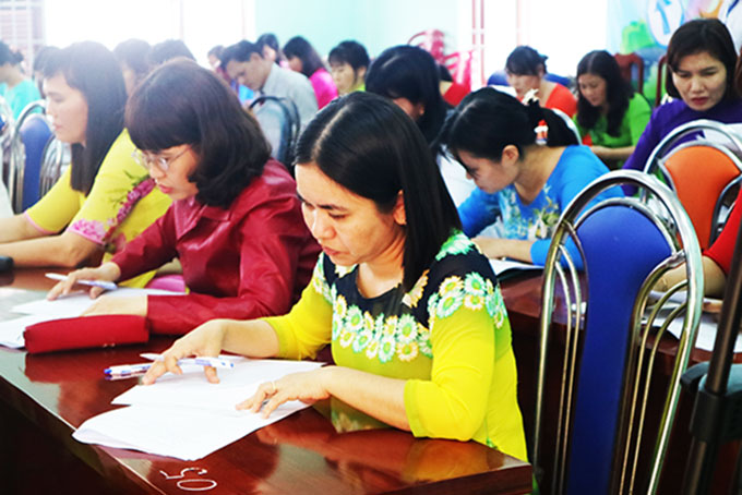 Chú trọng bồi dưỡng đội ngũ cán bộ quản lý giáo dục